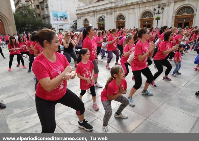 Marcha contra el cáncer de mama en Castellón