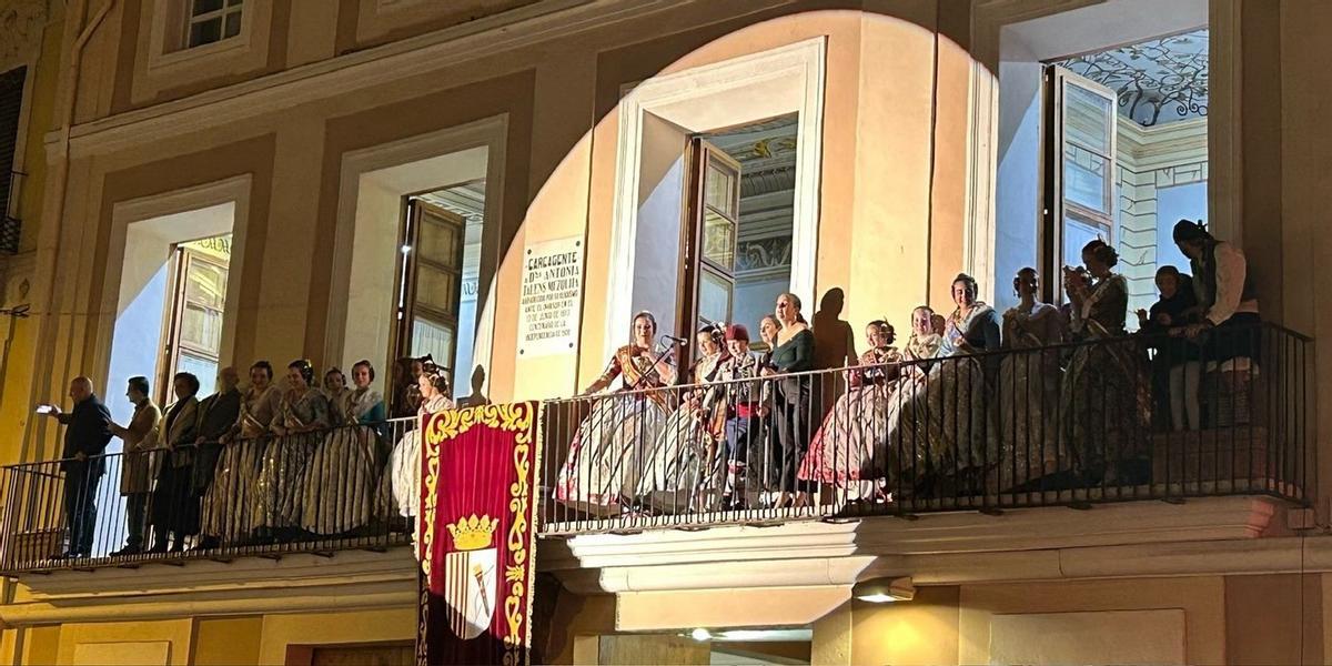 Crida de la Fallas de Carcaixent, el pasado 2025.