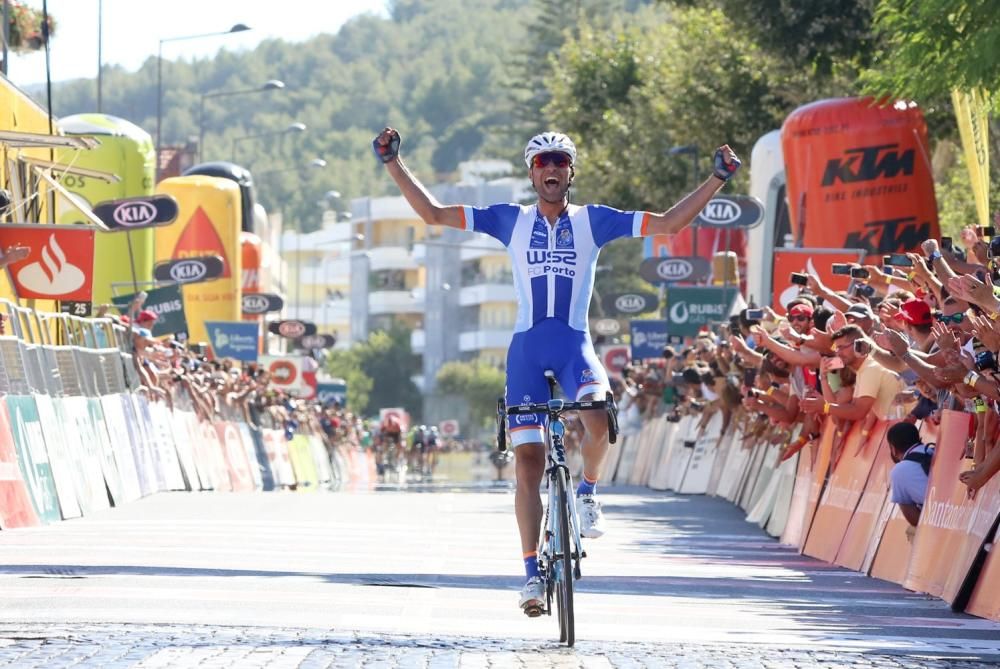 Alarcón logra el triunfo en Setúbal y se viste de amarillo en la Vuelta a Portugal