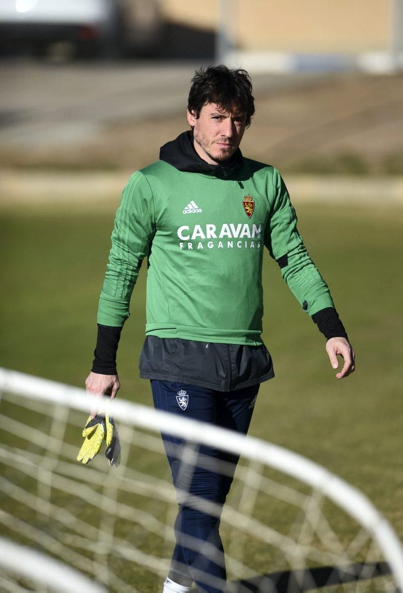 Entrenamiento del Real Zaragoza 12/11/2018