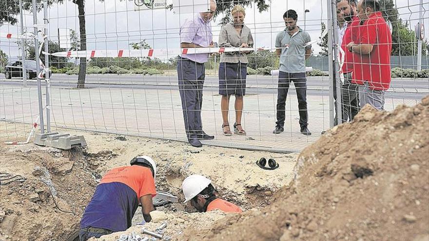 Castellón ahorrará 21 piscinas de agua con las obras de reutilización