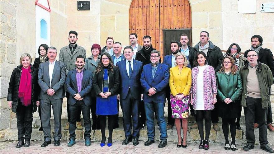 Foto de familia del Consell en Castellón.