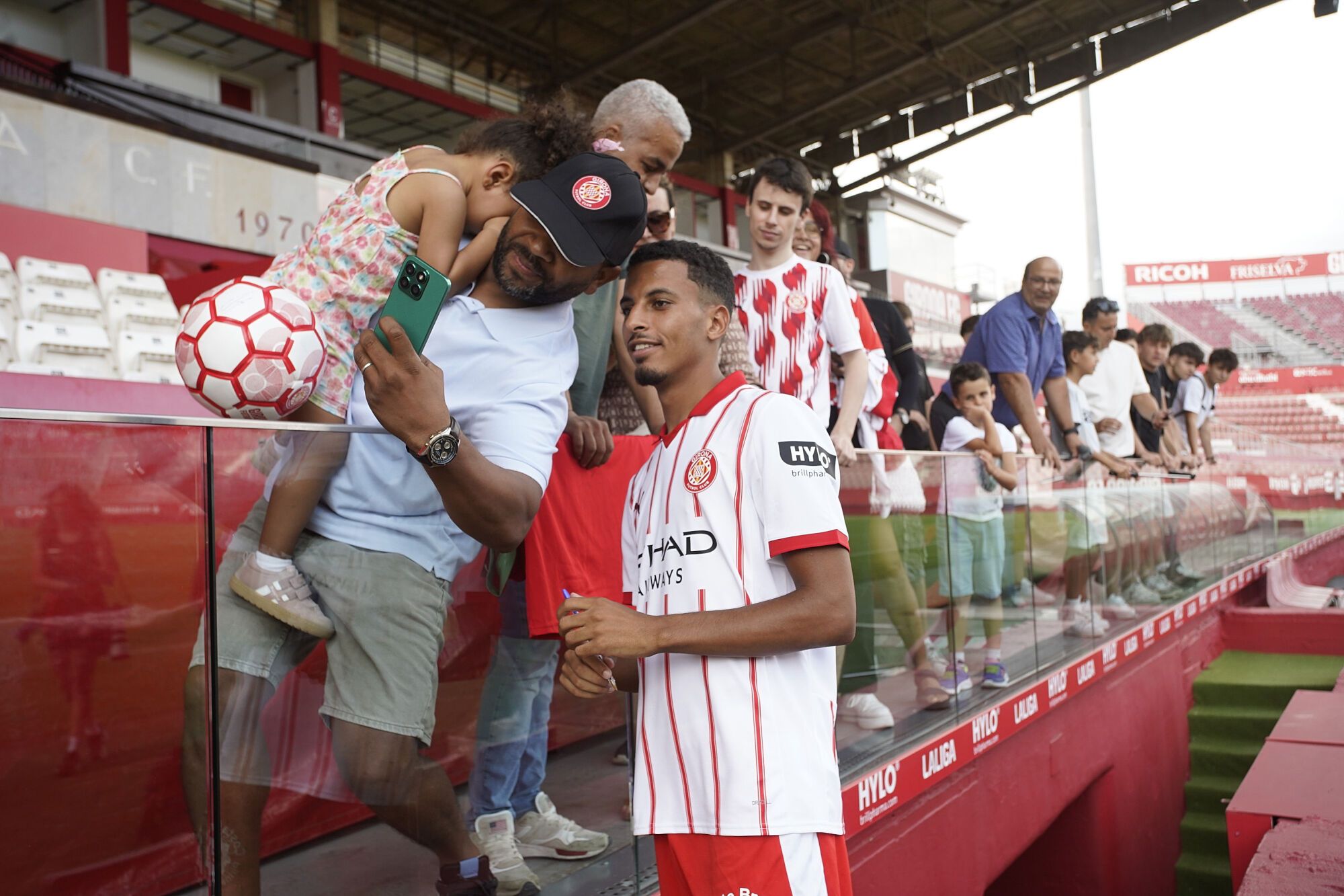 Girona Montilivi Presentació Ounahi, nou jugador del Girona FC