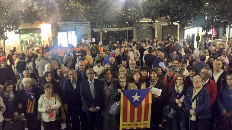 Unes 300 persones s&#039;han concentrat a Figueres