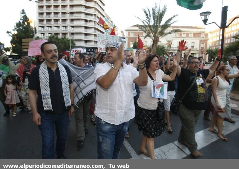 GALERÍA DE FOTOS - Castellón clama contra los bombardeos en Palestina