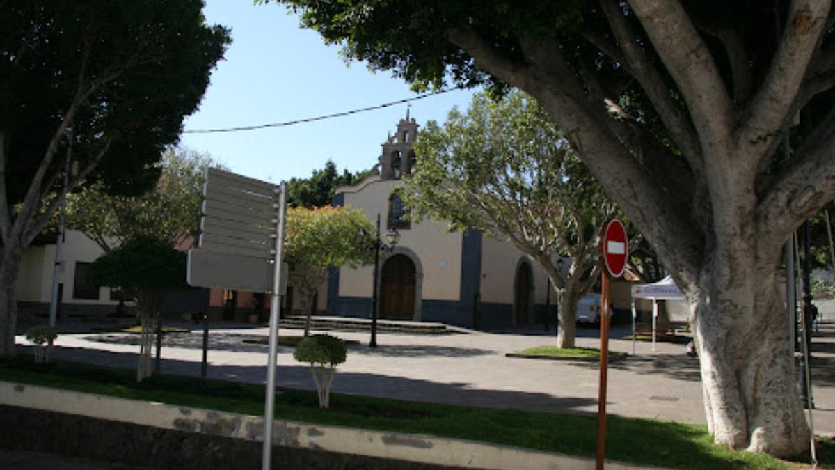 Plaza del Cristo de la Salud de Arona.