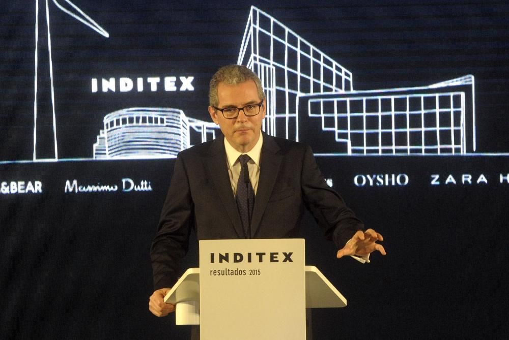 Inditex factura 21.000 millones en 2015