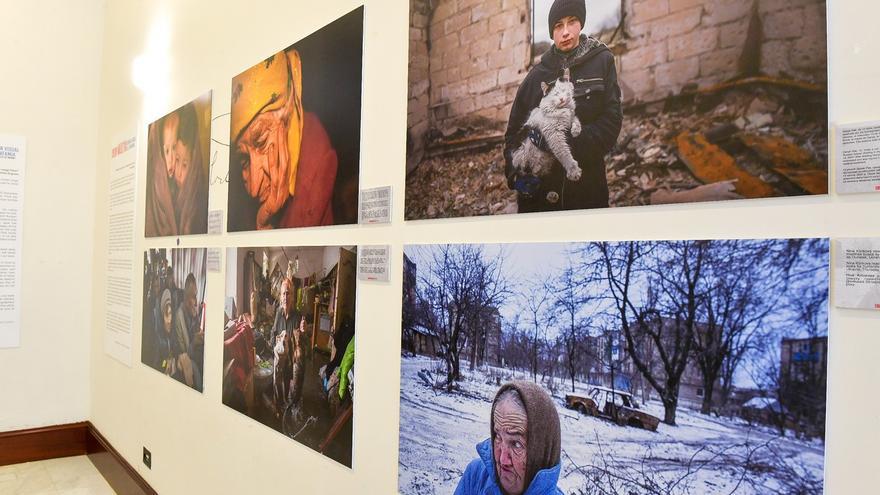 Exposición &#039;Crónica visual de la infamia&#039; del fotoperiodista ucraniano Evgeniy Maloletka