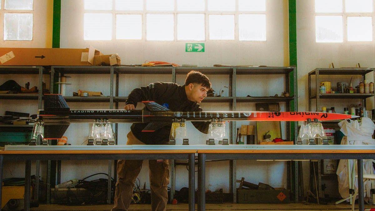 El cohete Faraday Rocketry de la UPV