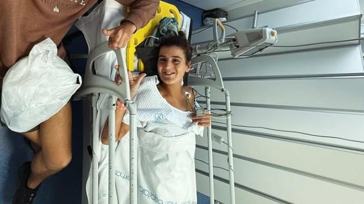 La corredora Sara Alonso, lesionada tras ser embestida por una vaca