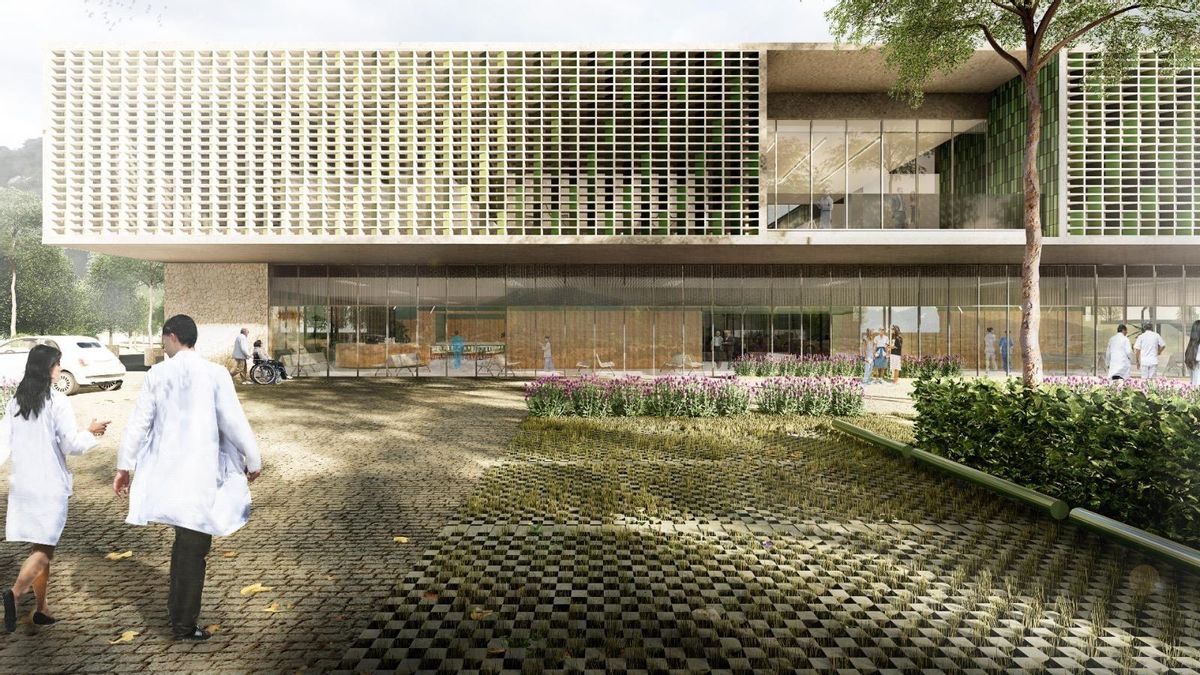 So soll das neue Krankenhaus in Felanitx aussehen