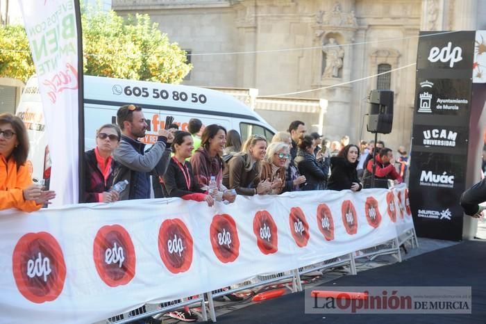 Ambiente de la Maratón de Murcia