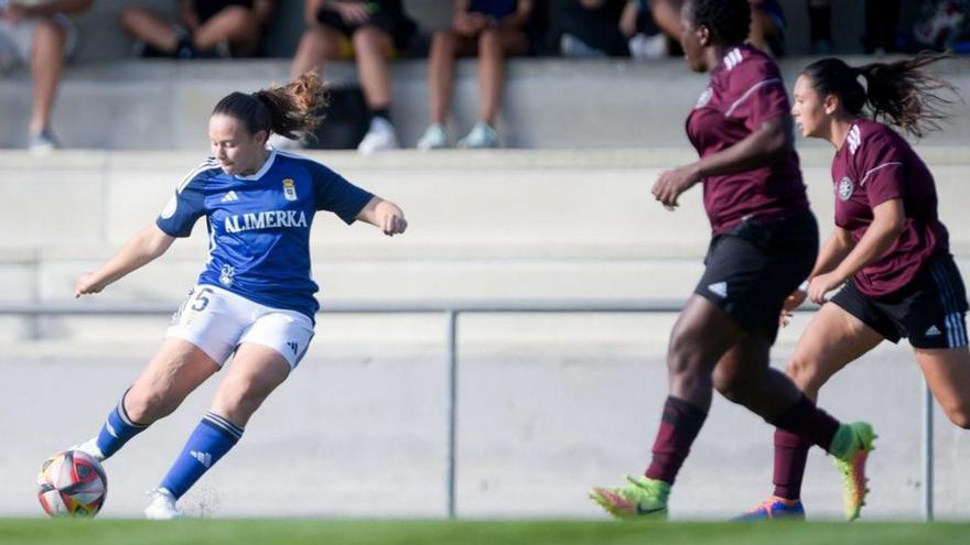 Pali mete al Real Oviedo en la tercera ronda de la Copa de la Reina