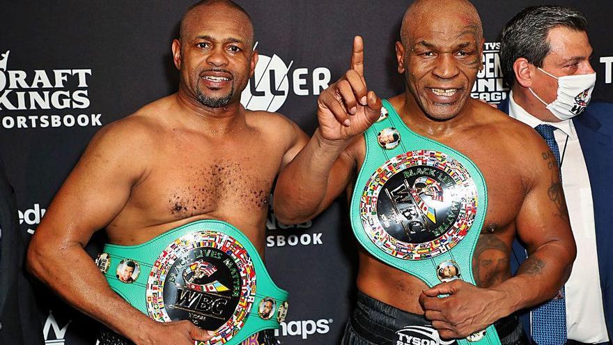 Boxa Tyson i Jones Jr. reviuen un duel de llegenda
