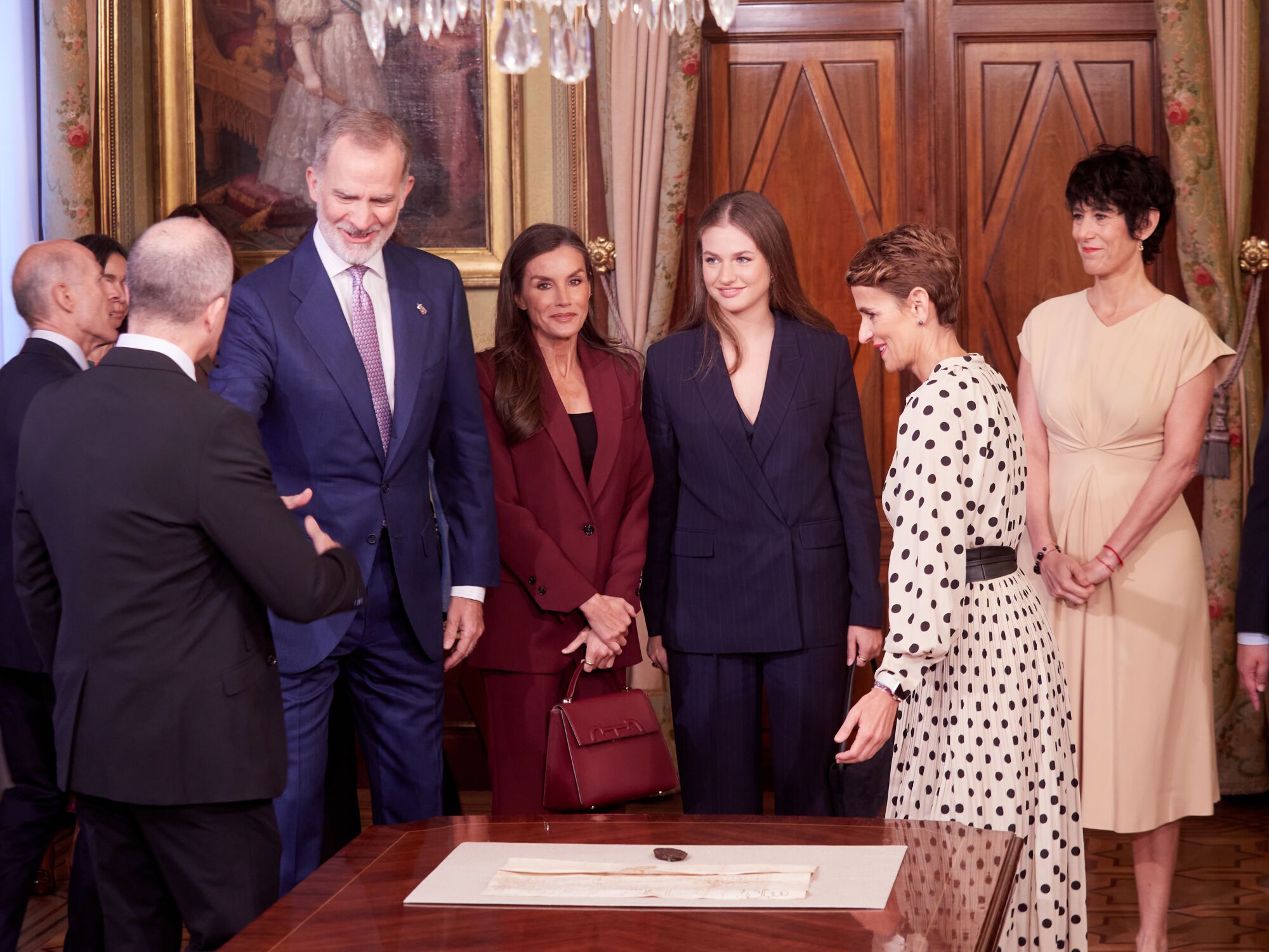 EN IMÁGENES: Leonor se da un baño de multitudes en su estreno como Princesa de Viana