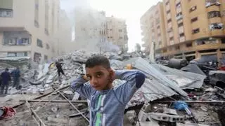 Los niños de Gaza, entre el miedo a las bombas y el desconcierto: "No entienden nada"