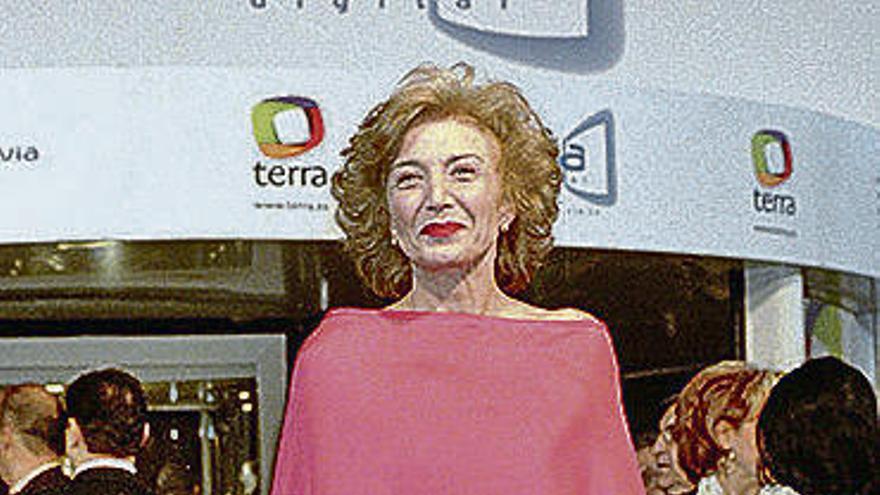 La actriz Marisa Paredes.