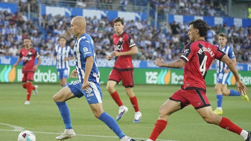 El Rayo remonta en Vitoria, pero no llega a puestos europeos