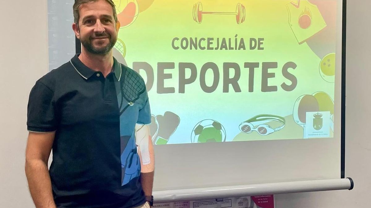 Concejal de Deportes de Navalmoral, Jesús Amor.