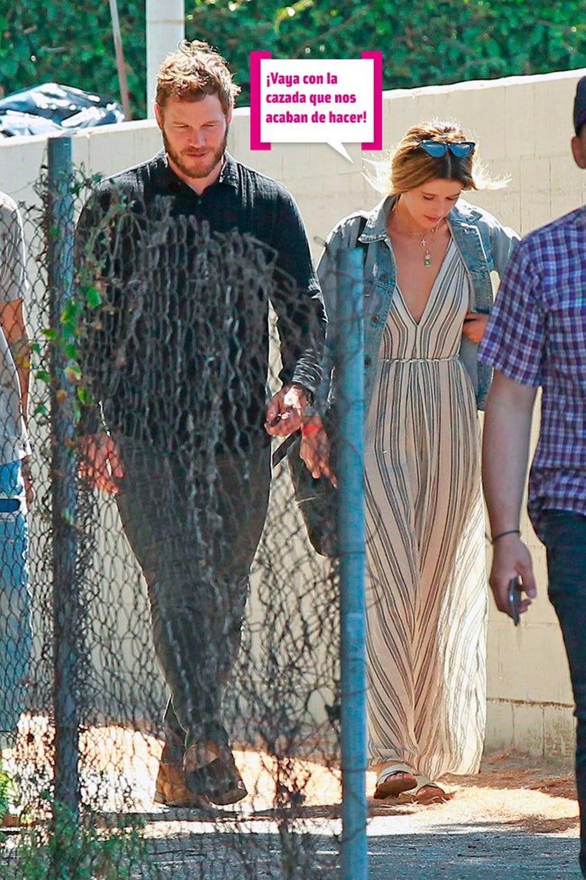 Por fin podemos ver a Chris Pratt con su novia Katherine