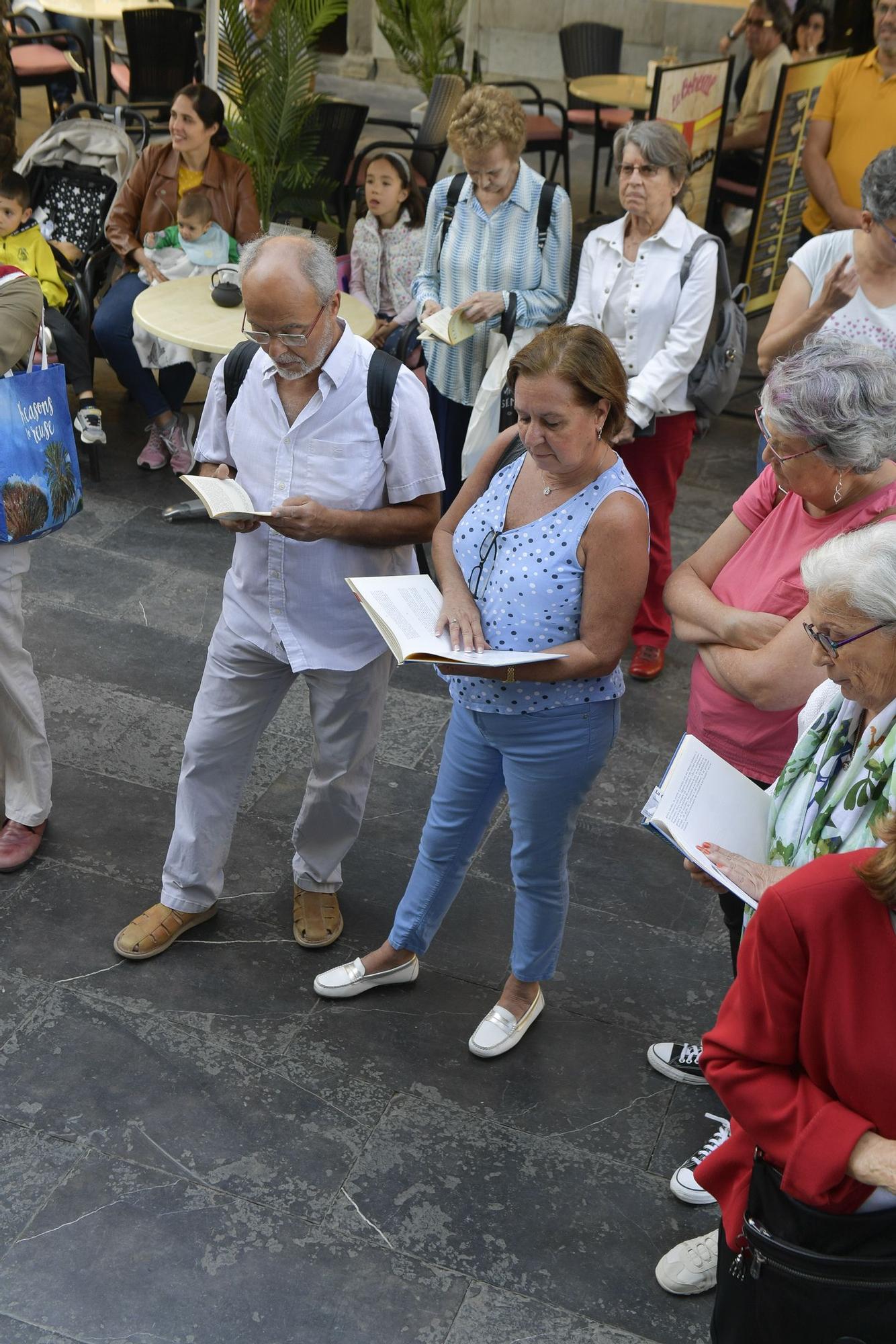 Lectura pública de 'El Principito' en la Plaza de las Ranas