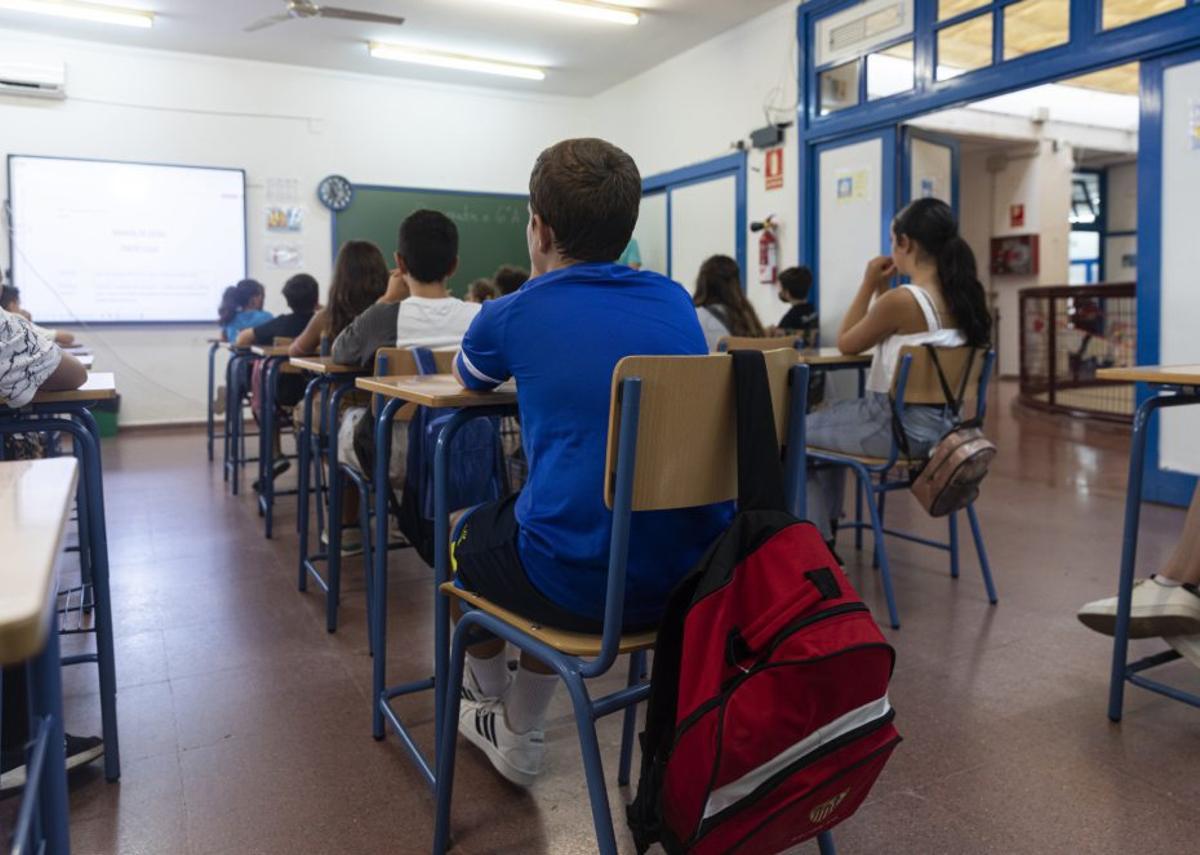 Alumnos de la ESO, en una imagen de archivo.