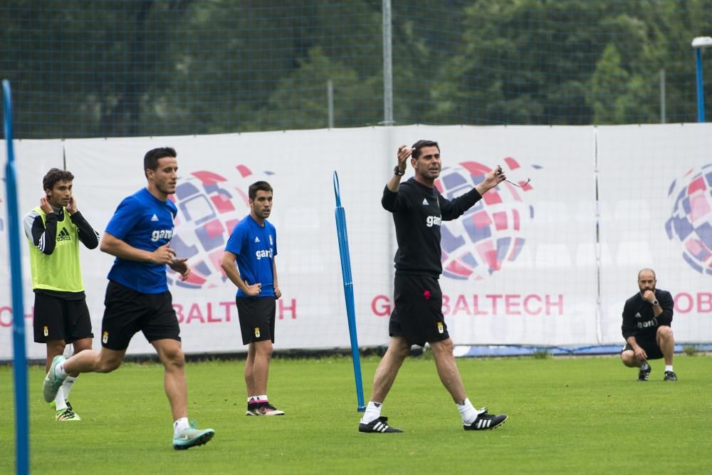 Entrenamiento del Real Oviedo