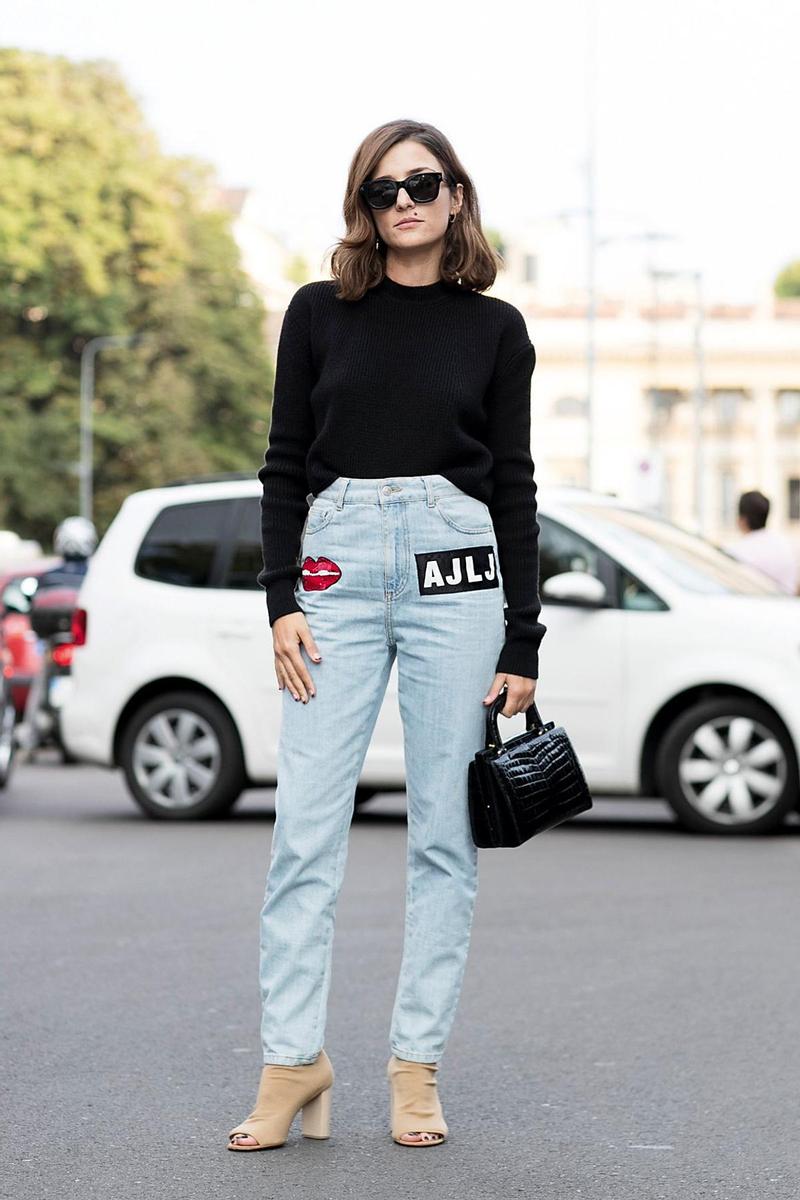 Mom jeans: Eleonora Carisi