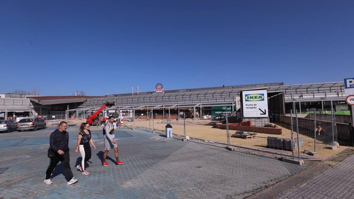 Obras en el centro de ocio El Tablero.