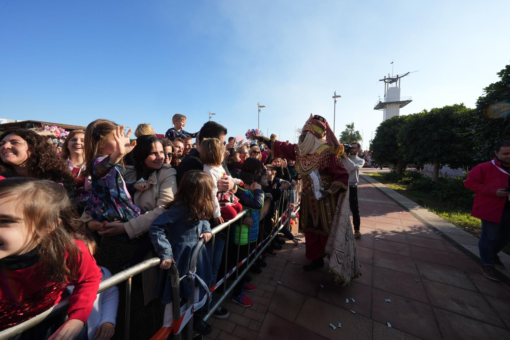 Las mejores imágenes de la llegada de los Reyes Magos a Castellón