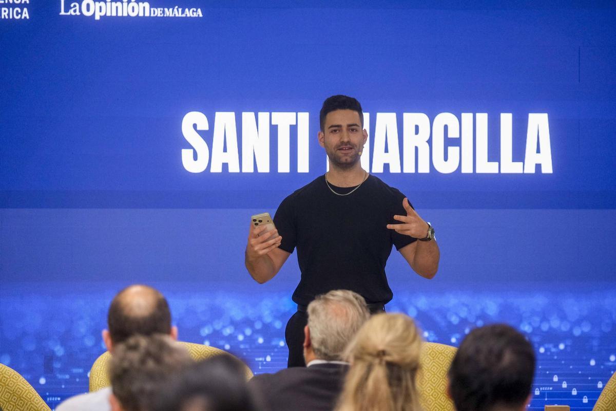 El mentalista e ilusionista Santi Marcilla fue uno de los protagonistas de la jornada
