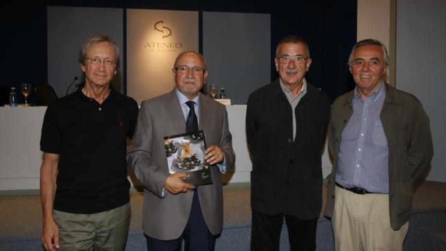 En la imagen, Juan Ceyles, Diego Rodríguez, Carlos H. Pezzi y José Lebrero.