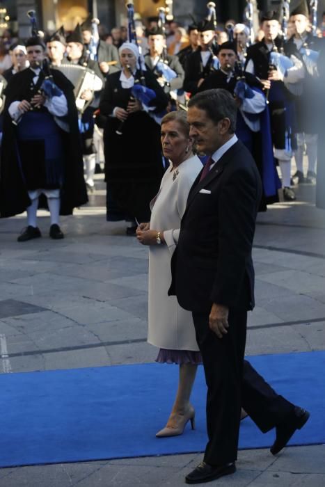 Alfombra azul de los Premios "Princesa de Asturias" 2017