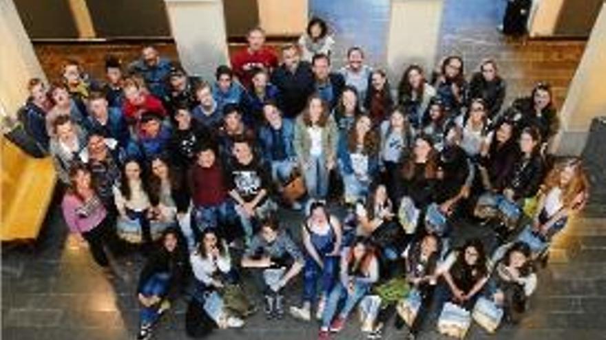 Són 24 els estudiants que passaran la setmana a la ciutat ganxona.