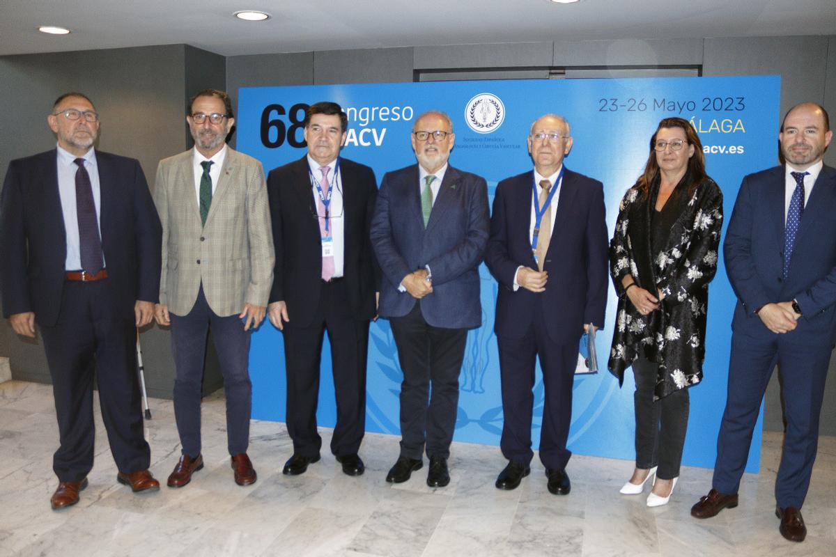 Inauguración del 68 congreso de la Sociedad Española de Angiología y Cirugía Vascular, en el Hotel NH.