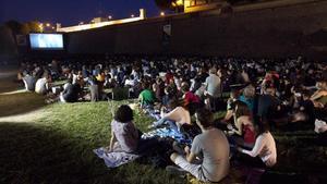 Cine en el Castell de Montjuic