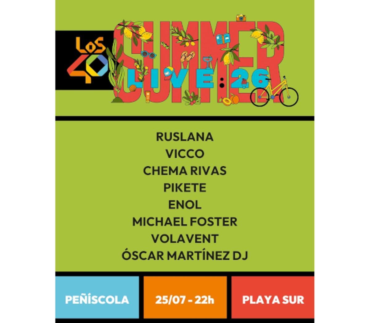 Los 40 Summer Live 2026