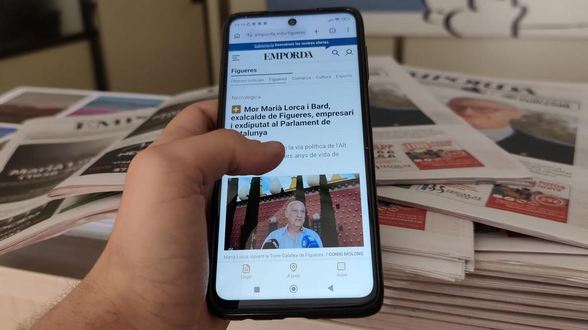 "Cal reivindicar la premsa de proximitat".