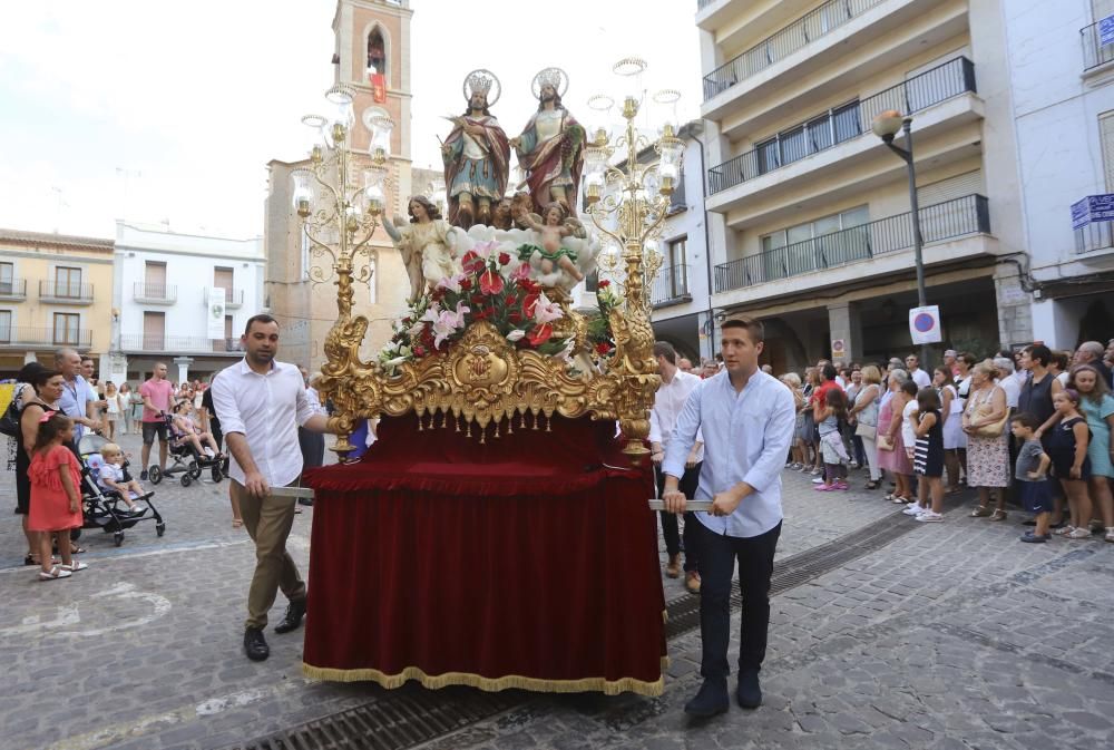 Sants de la Pedra. Procesión en Sagunt.