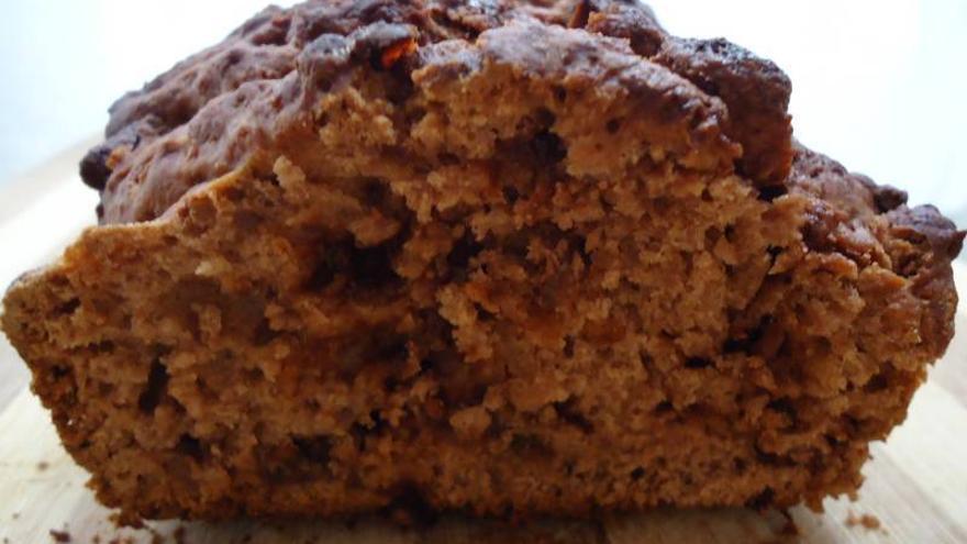 Pan de chocolate a la naranja