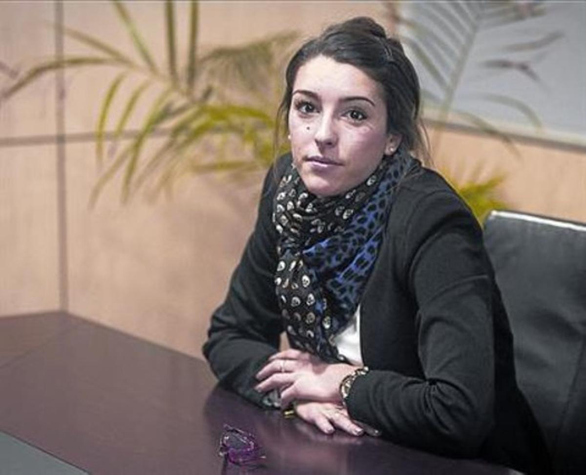 L’afectada 8 Clío Almansa al despatx del seu advocat.