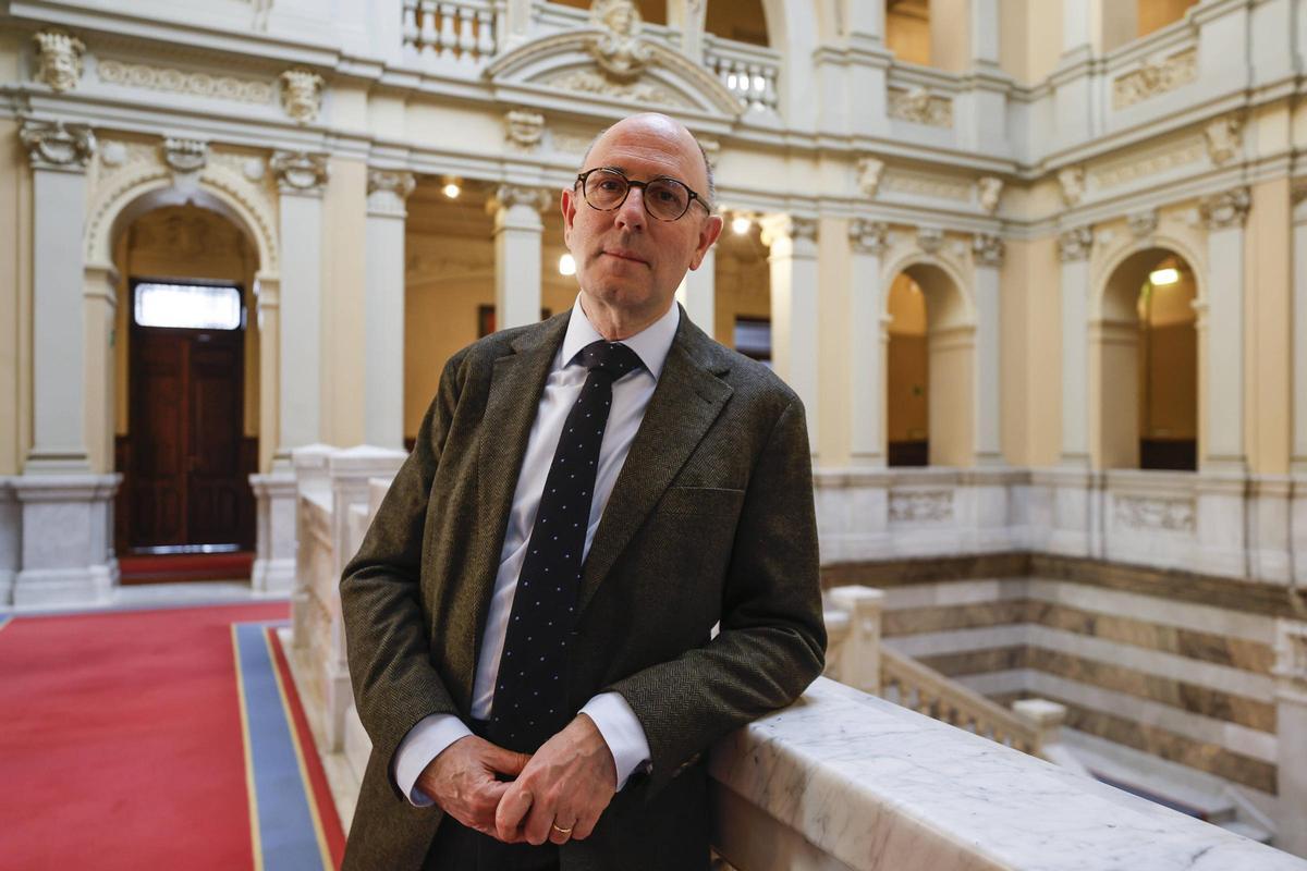 Josep Maria Castellá, en la Junta General del Principado