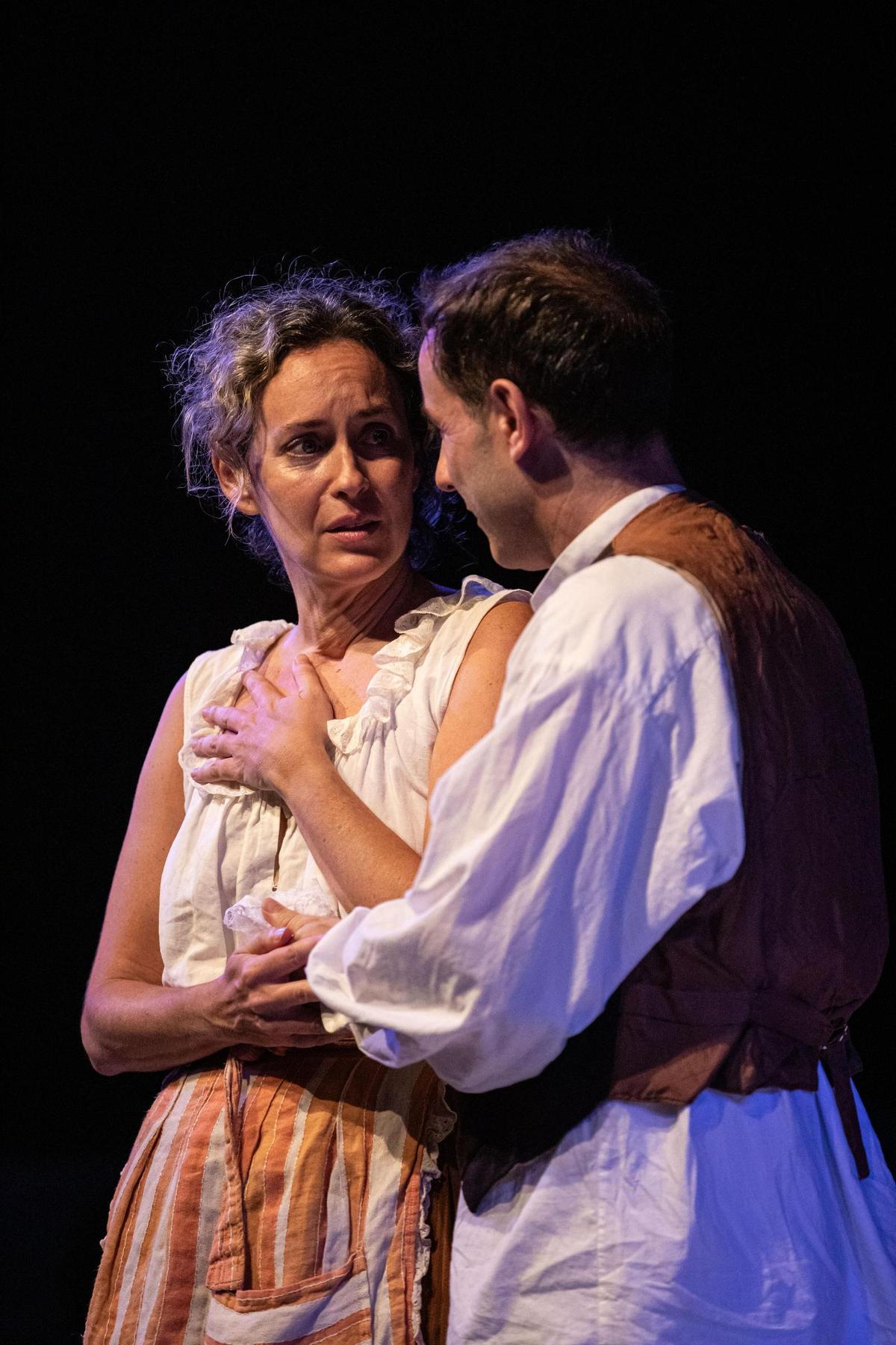 Cuando Paula vio los ensayos de la obra, supo que quería interpretar a María en algún momento.