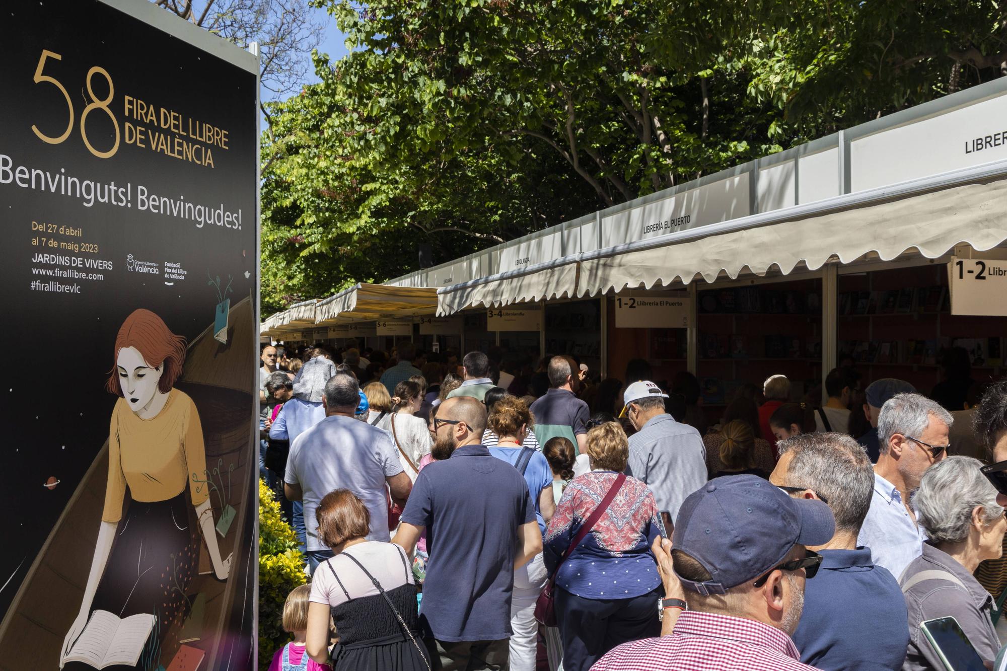 Lleno absoluto en la Fira del Llibre