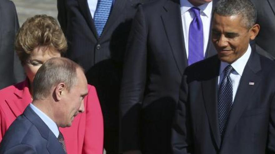 Putin pasa frente a Obama en el G20.