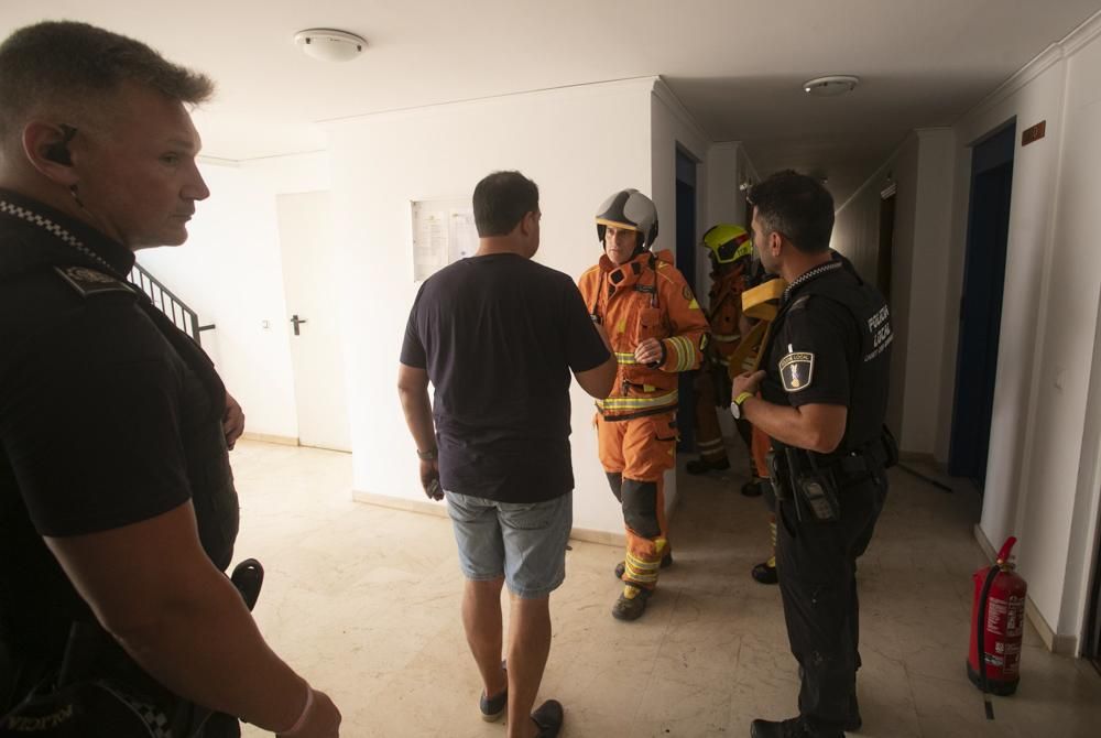 Incendio en una vivienda de Canet d'En Berenguer