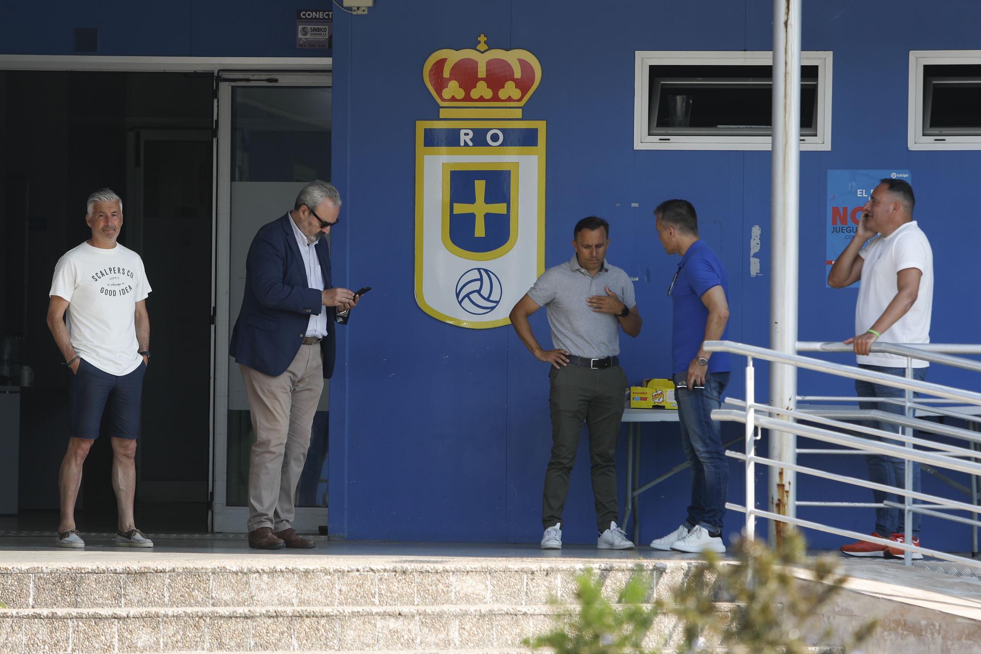 EN IMÁGENES: el día después de la venta del Oviedo