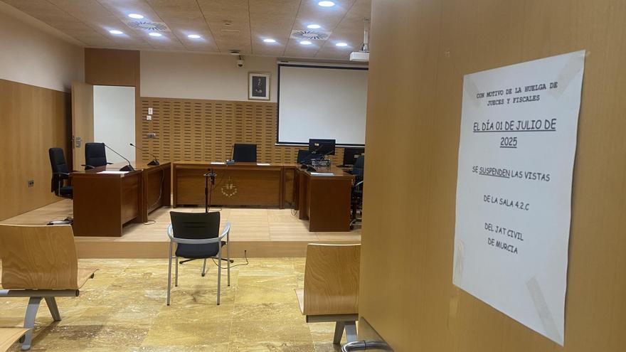 El atasco en los juzgados de la Región se cronifica y supera ya los 220.000 casos pendientes