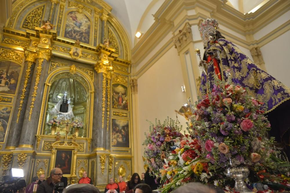 La Fuensanta llega a la Catedral