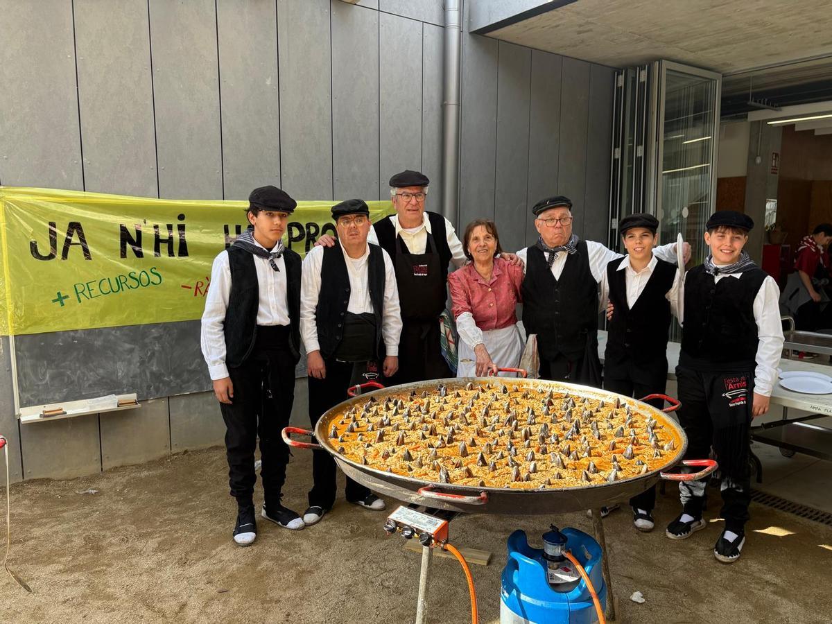 Sant Fruitós de Bages celebra la Festa de l’Arròs a l’escola Pla del Puig